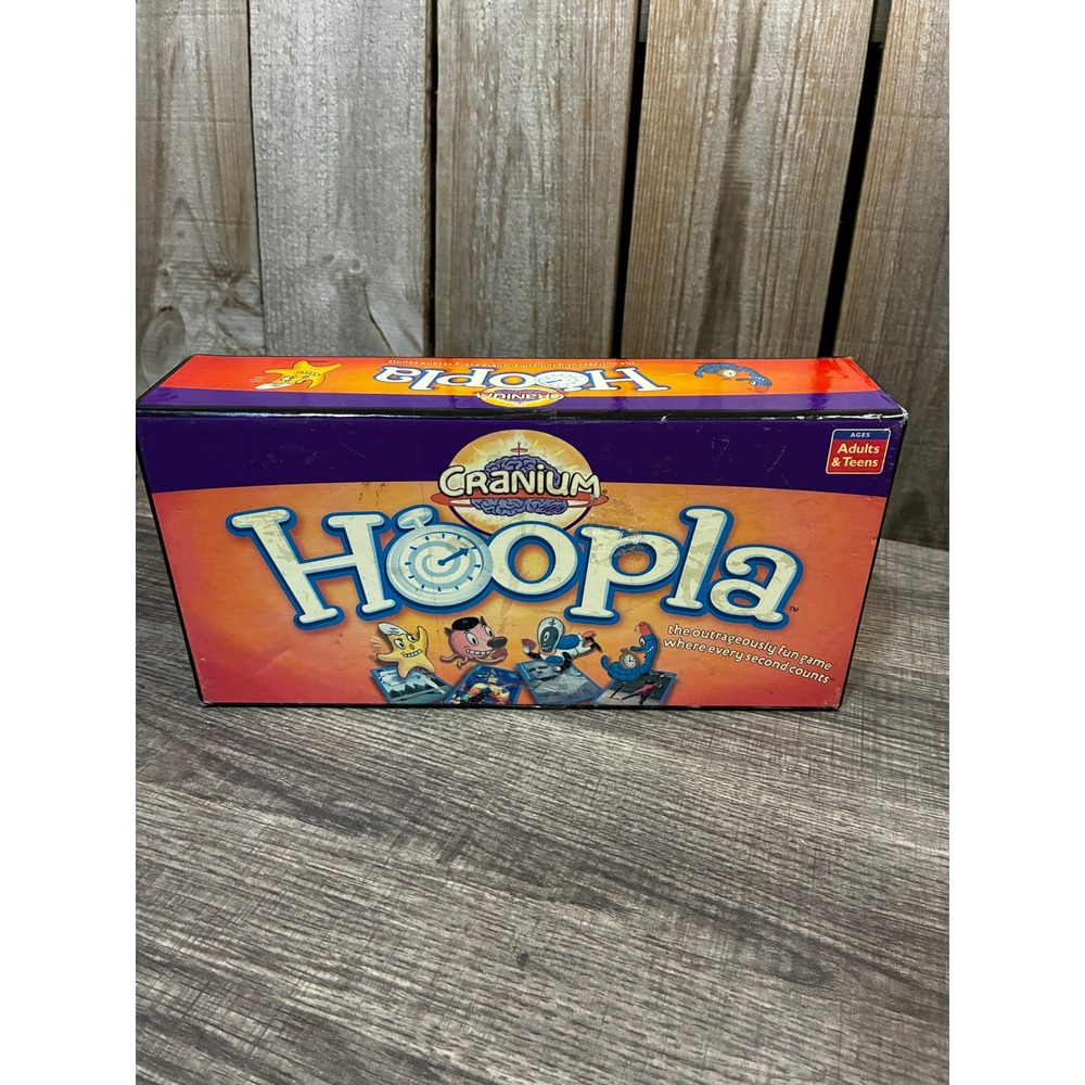 Cranium Hoopla The Outrageously Fun Game Where Every Second Counts Board Game